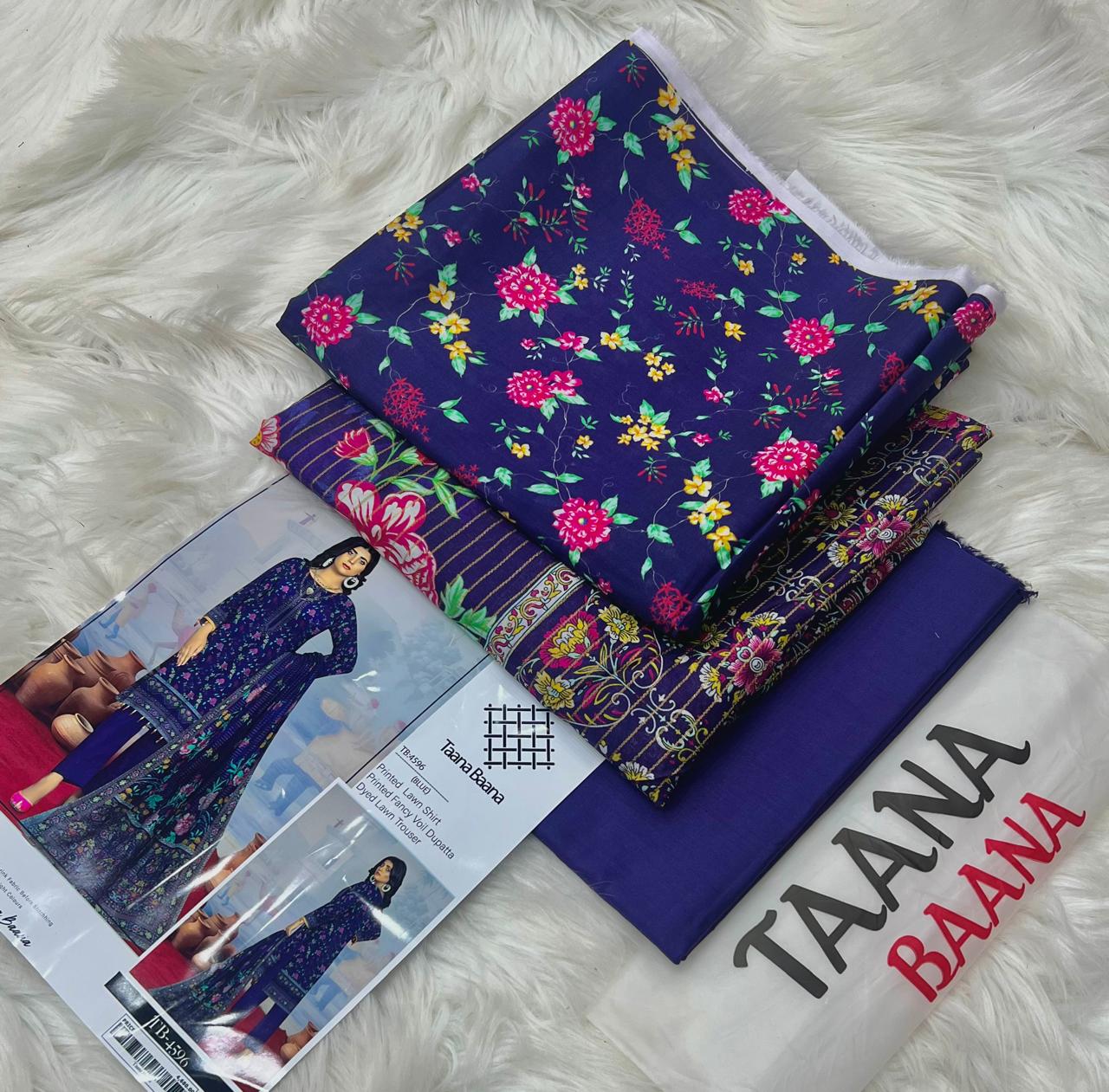 Tana Bana Three Piece Lawn Suit